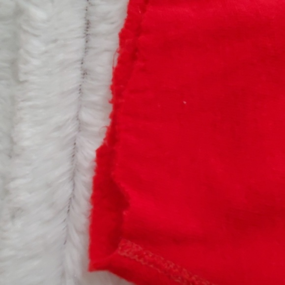 SAMMY HAGAR vintage red cut off short sleeve sweatshirt VINTAGE red rocker Small - Picture 8 of 8